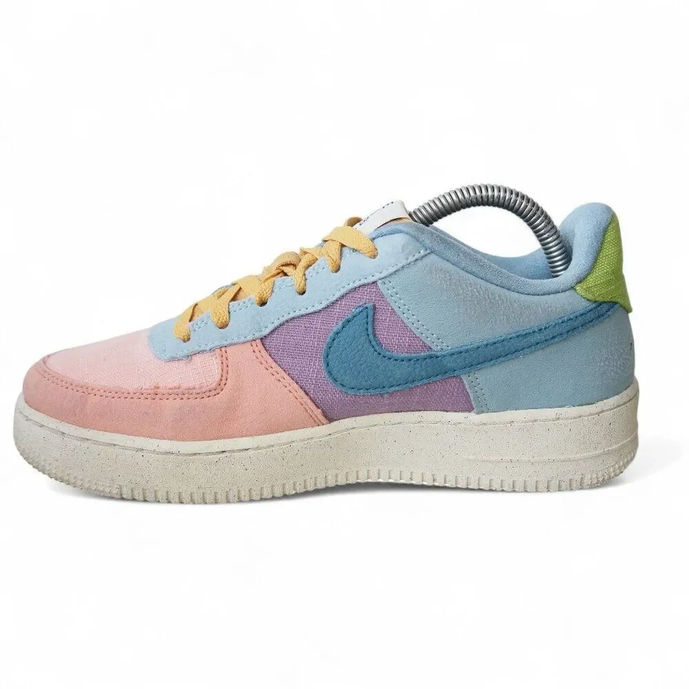Nike Air Force 1 Low '07 LV8 Next Nature Sun Club Youth 7 Women's 8.5 DM0984-700 - Picture 6 of 11